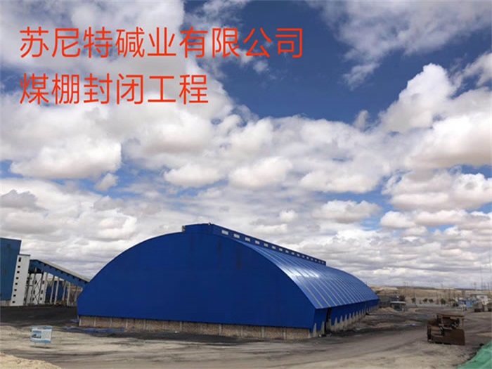 辛集碱业有限公司煤棚封闭工程